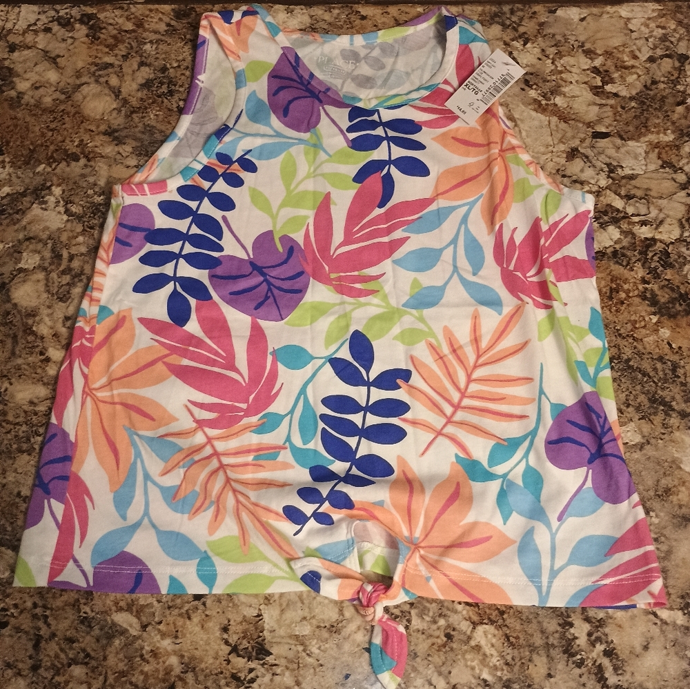 Children's place girls multicolored tank top new with tags Xl Girls